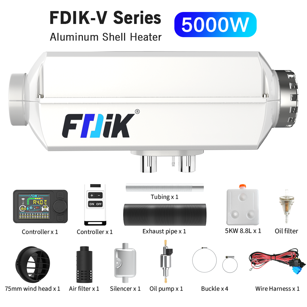 FDIK aluminum shell heater