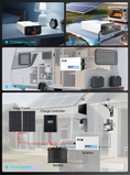 Load image into Gallery viewer, FDIK 12V Inverter Or 24V Inverter Pure Sine Wave Inverter 4000W With Color Screen Display
