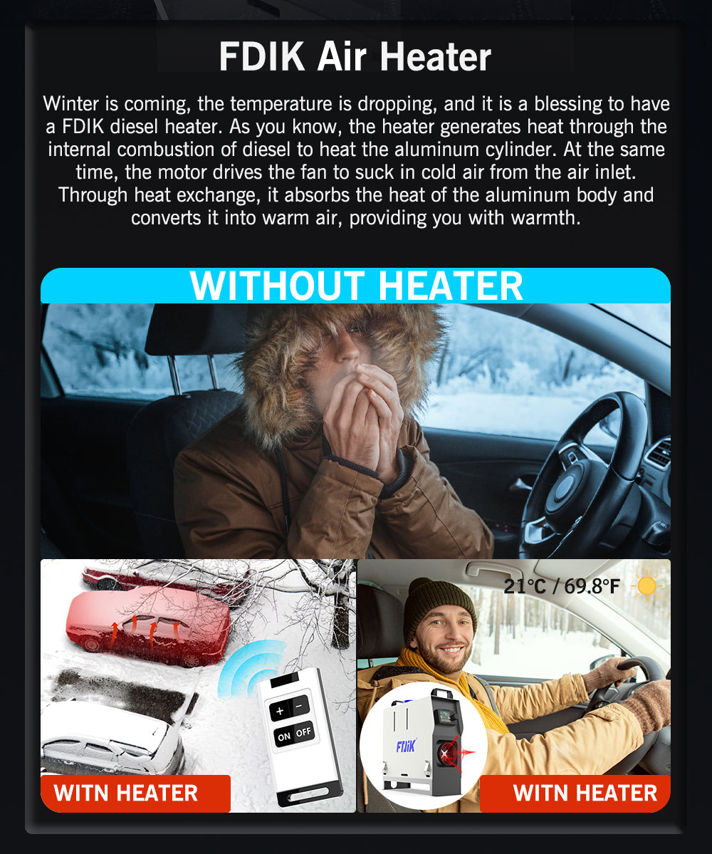 FDIK Penguin Diesel Heater T7