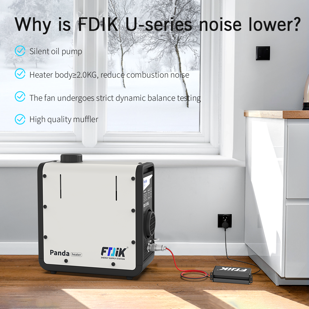 FDIK 8KW 220V portable heater 12V 24V air parking heater