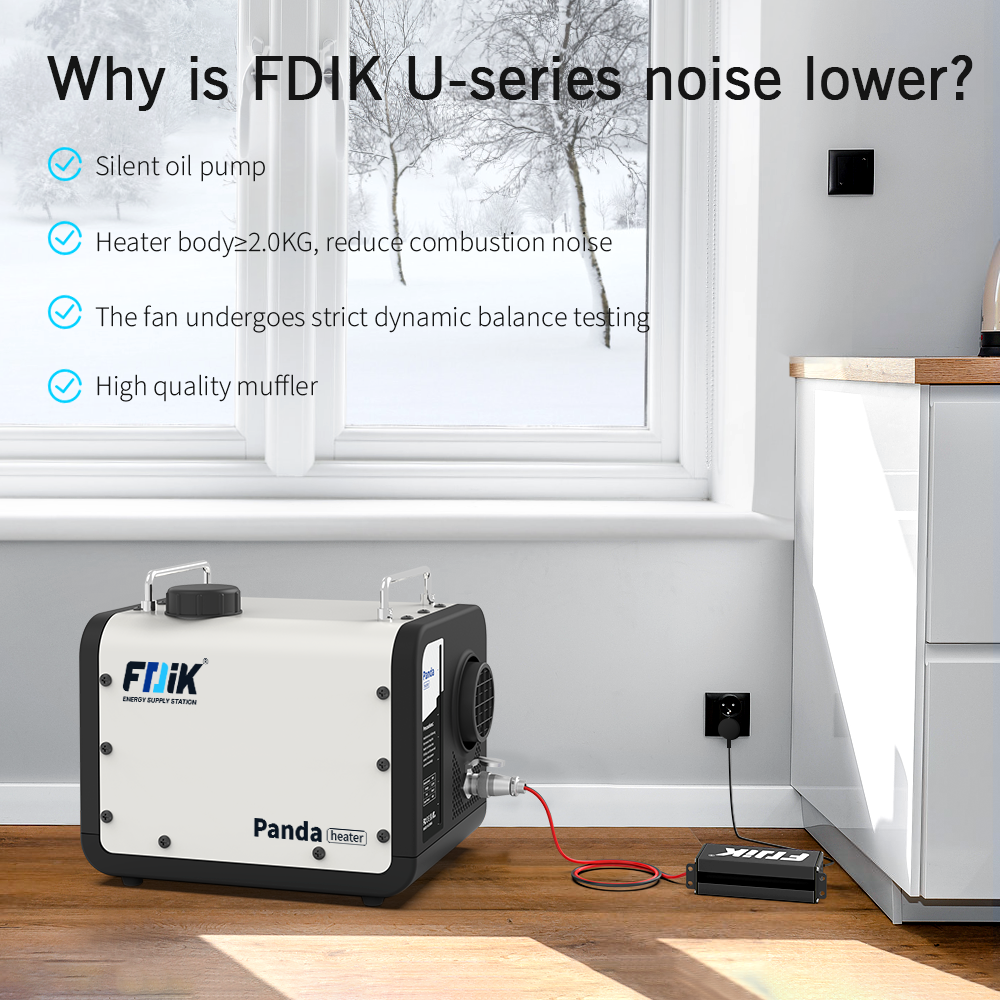 FDIK Heaters for vehicles 8KW 220V portable heater 12V 24V air parking heater